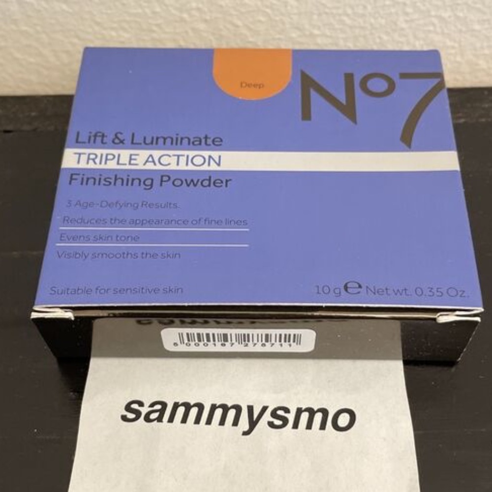 No7 Lift & Luminate Finishing Powder, Deep